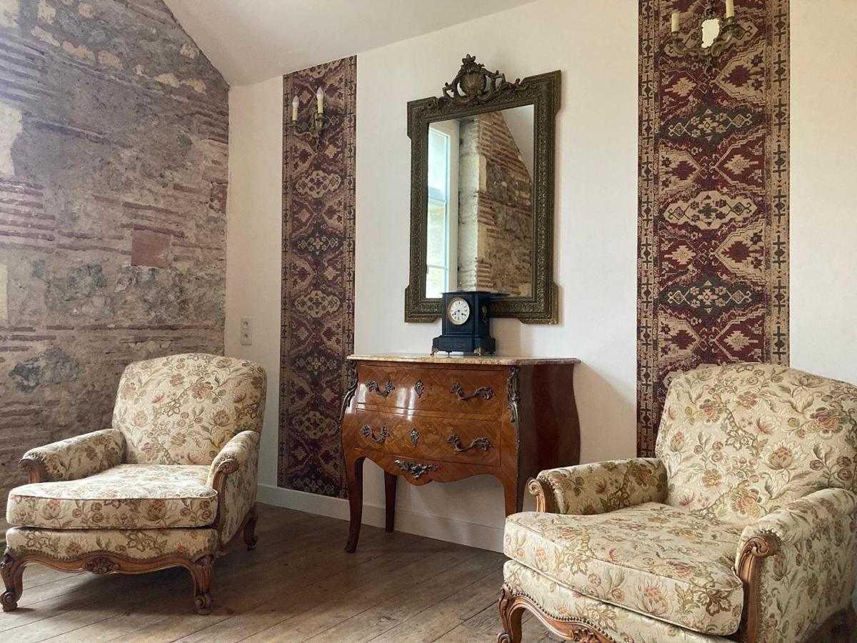 Готель Chateau Marith - Etablissement Climatise Avec Piscine Clairac  Екстер'єр фото
